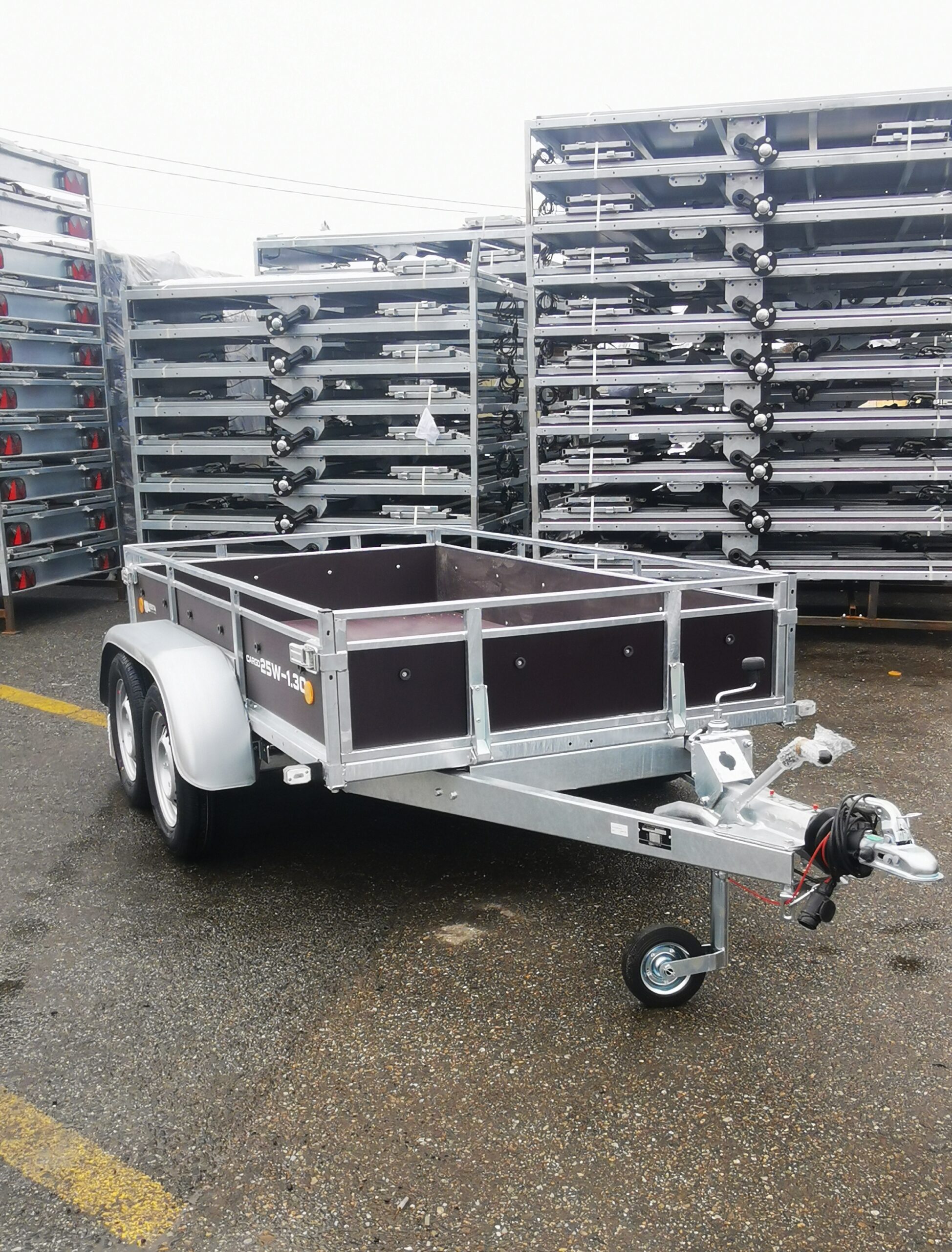 Remorcă VESTA CARGO, 1300 kg/ 1750 kg- 250*135*40 cm !